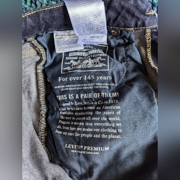 Levi Bermuda Shorts Mens W30 - Picture 5 of 9